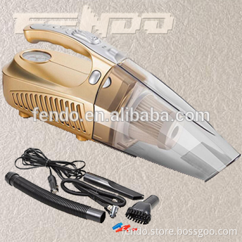 High Power Strong Suction 4 in 1 wet and dry Portable Car Vacuum Cleaner